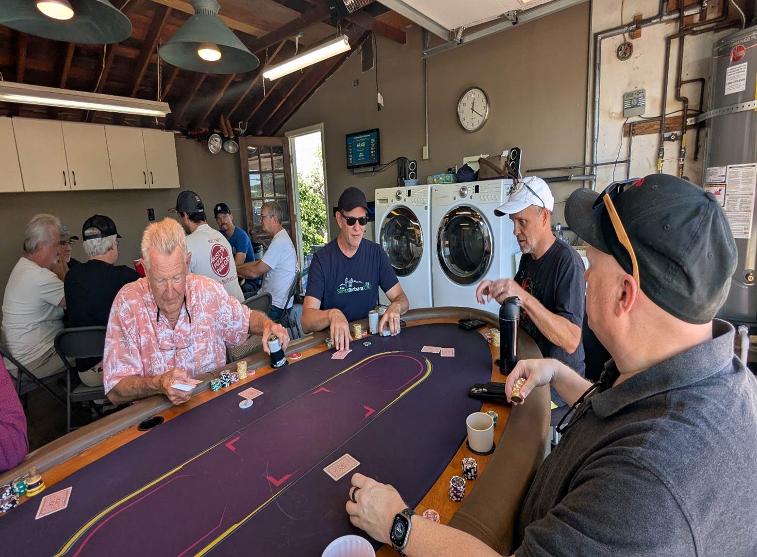 A group of people playing poker

AI-generated content may be incorrect.
