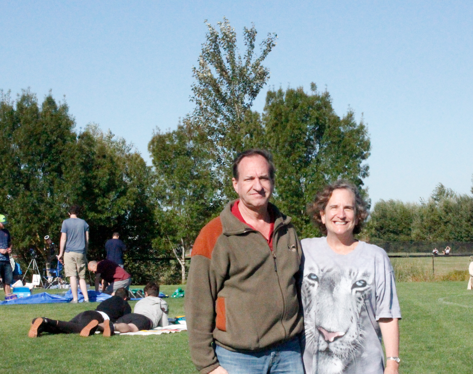 Brother-in-law Bari and wife Mary