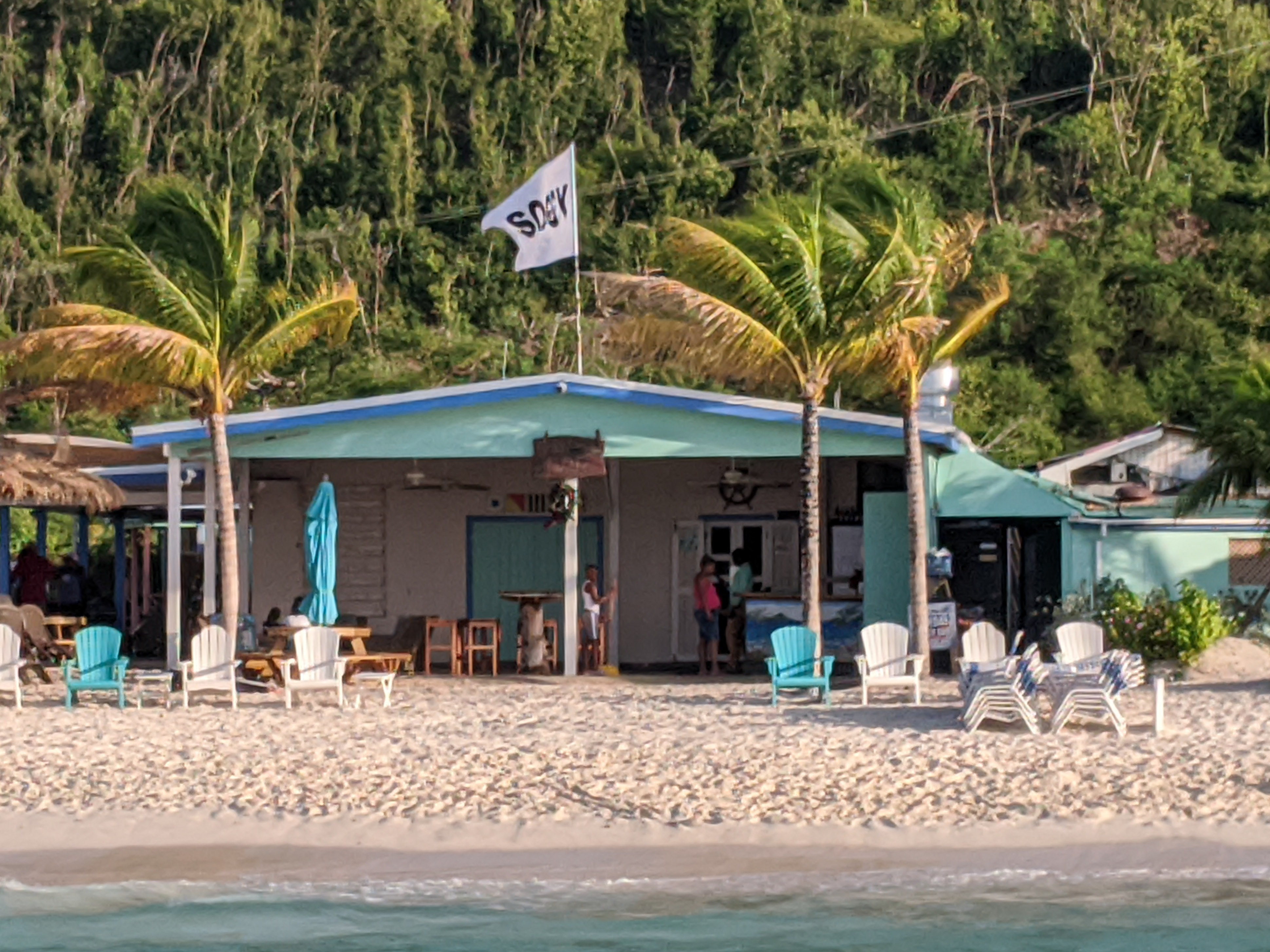 Soggy Dollar Bar at White Bay, Jost Van Dyke