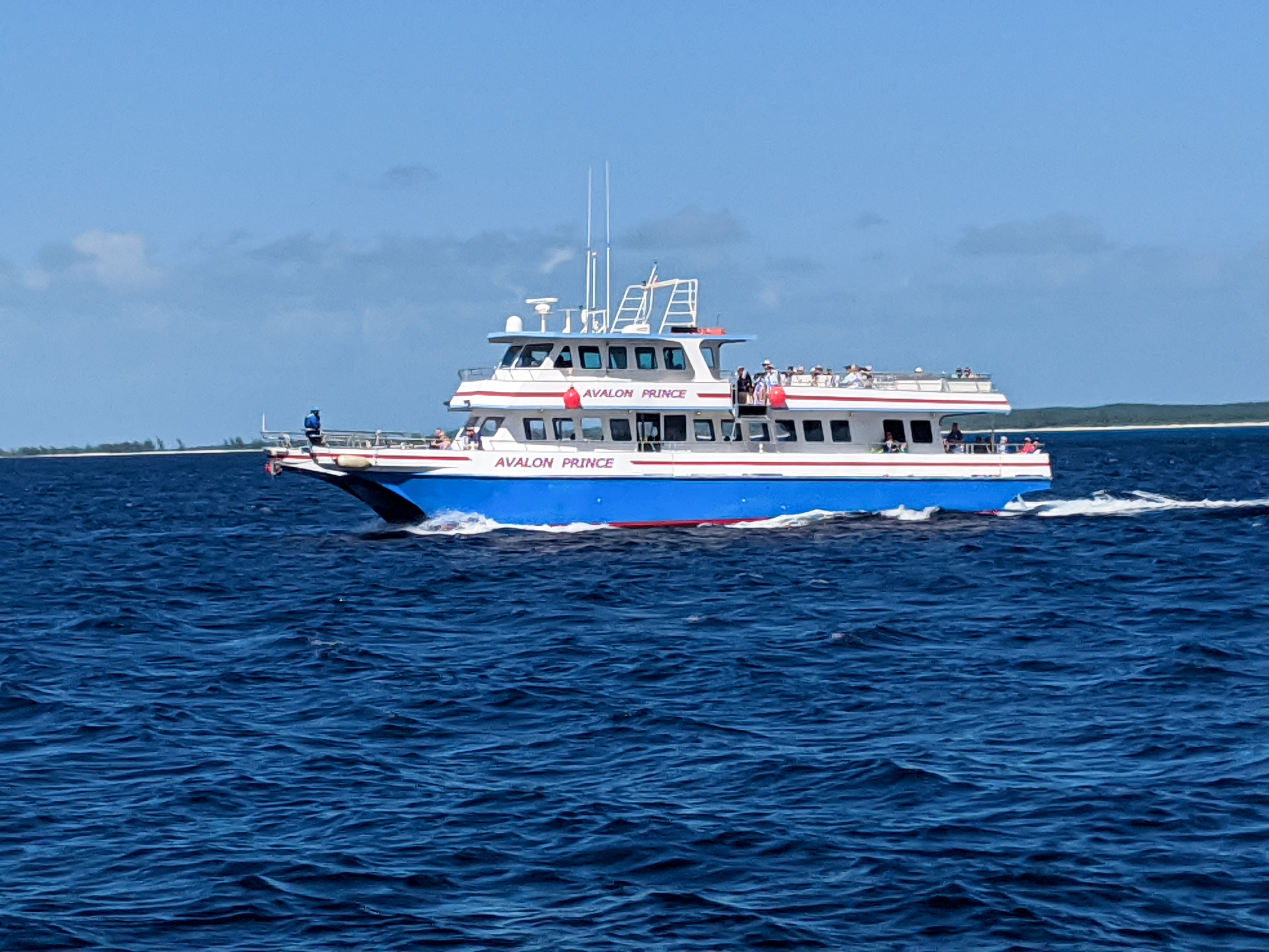 Feb10 Tendering to Princess Cay, Bahamas