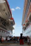 Landing at Cozumel, Mexico