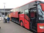 Shuttle bus to Charles de Gaulle airport