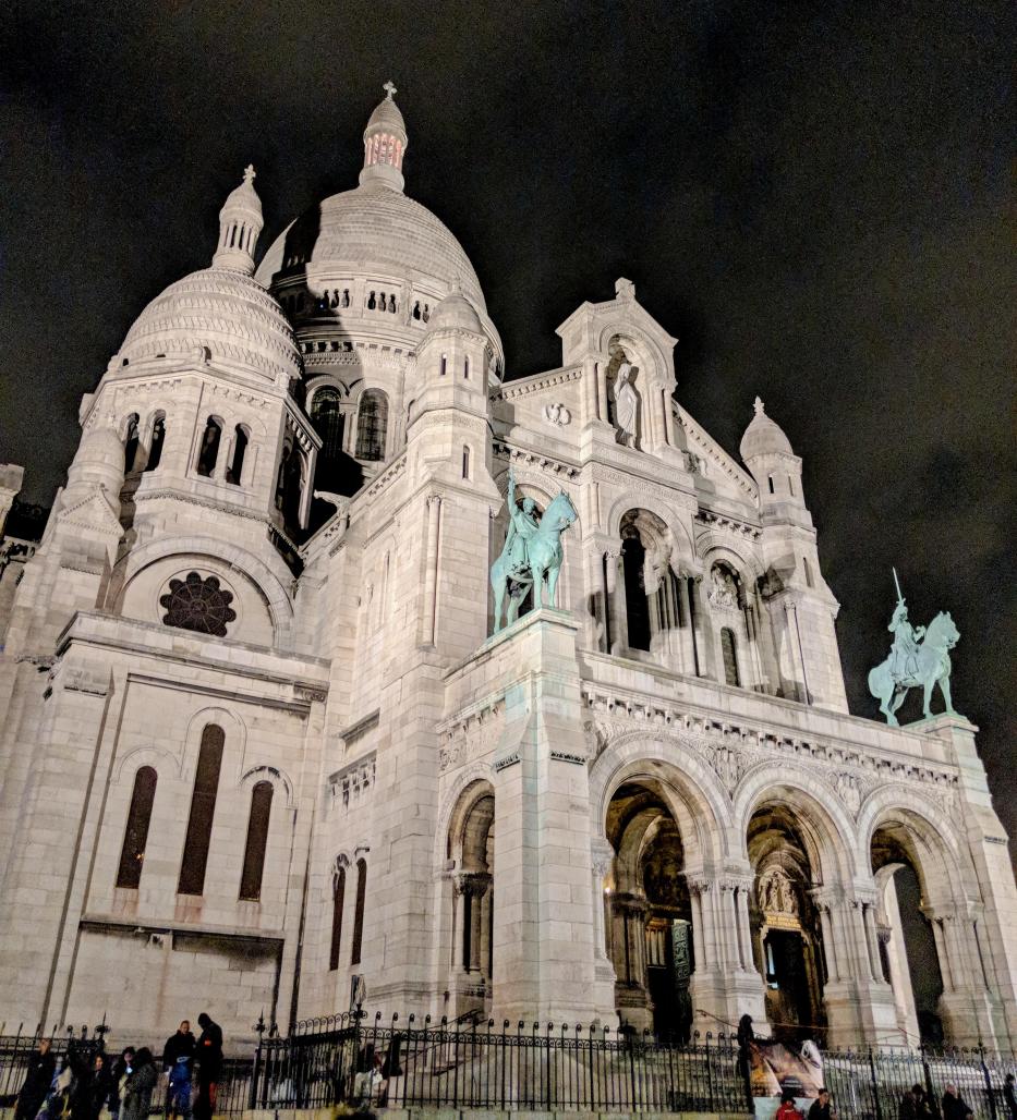 Sacre-Coeur Basilica at Montmartre