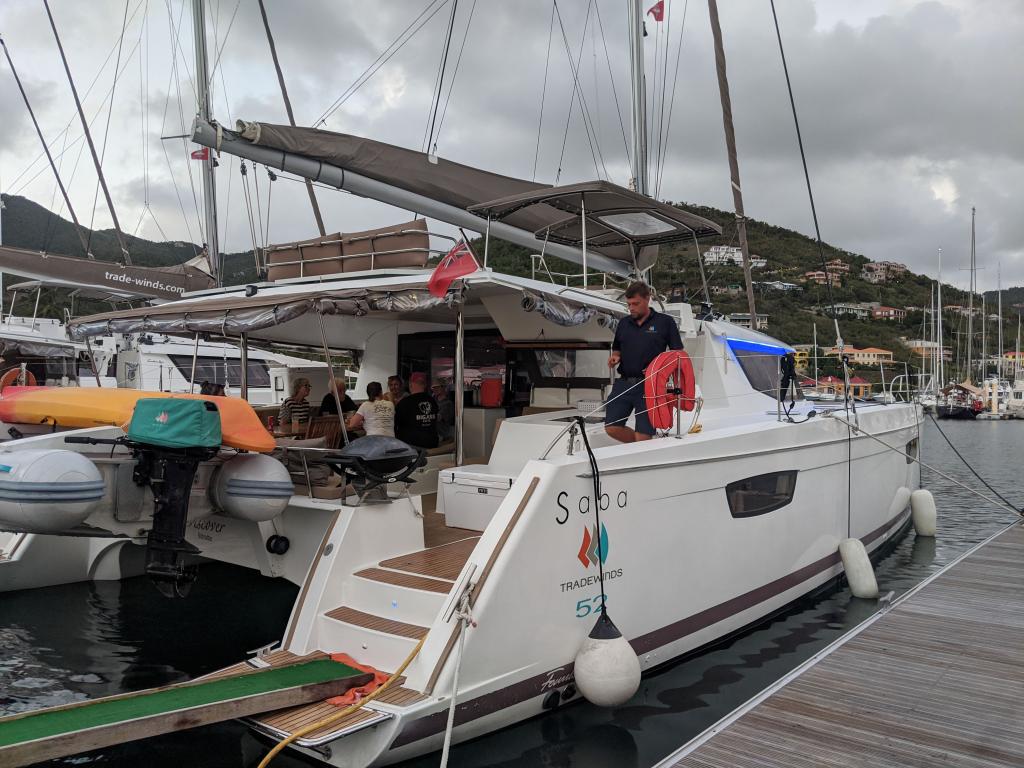 Tradewinds sailing catamaran for a week