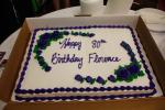 Florence's 80th Birthday