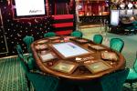 Electronic poker table
