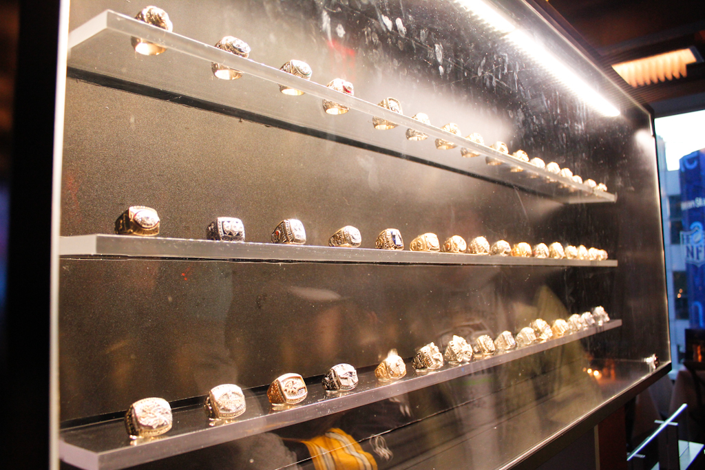 All the Super Bowl rings